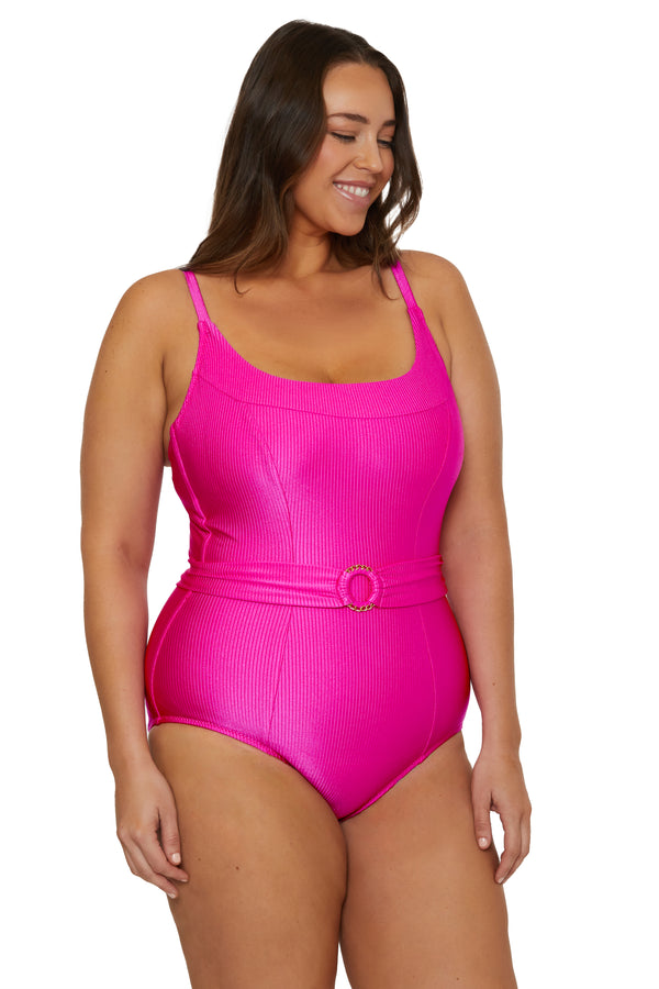 Becca By Rebecca Virtue MONTE CARLO ONE PIECE AZALEA