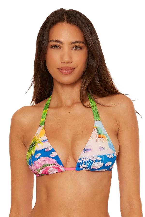 Becca By Rebecca Virtue POSITANO TRIANGLE TOP MULTI