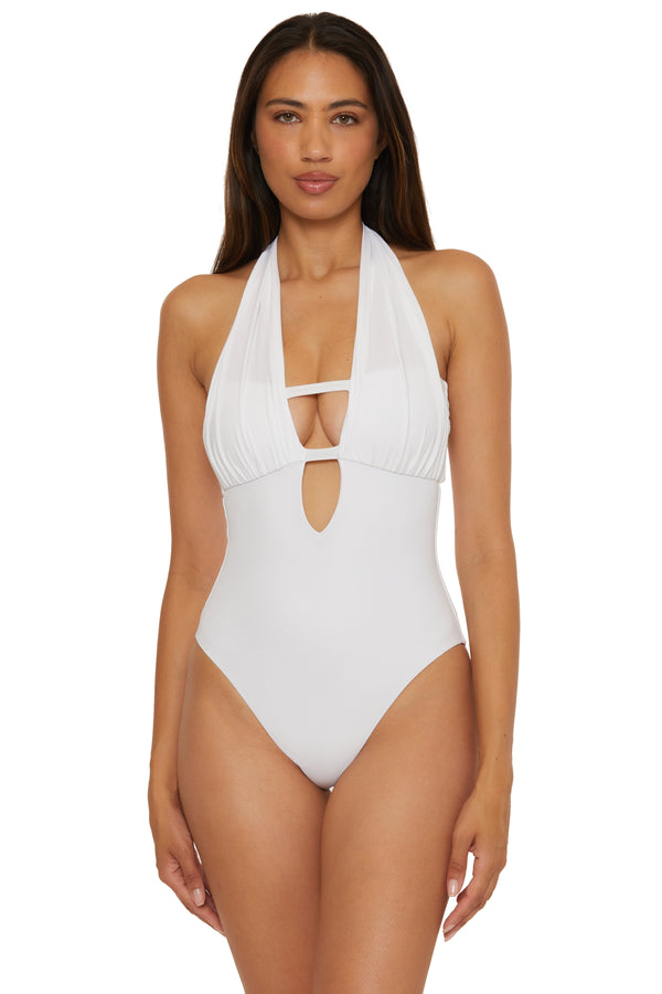 Becca By Rebecca Virtue THE BUTTERFLY 1-PIECE WHITE