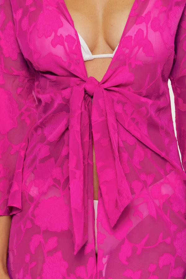 Becca By Rebecca Virtue VICTORIA GARDEN TUNIC AZALEA