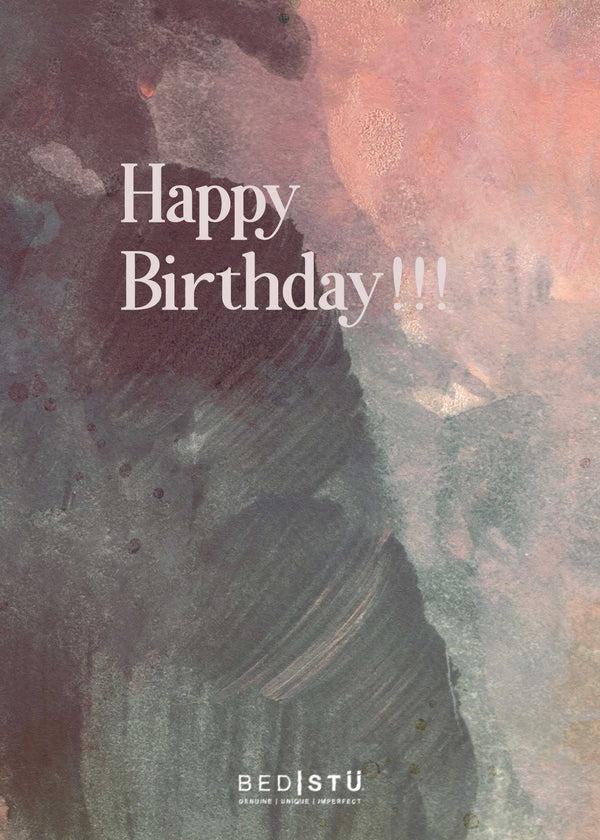 bed stü Happy Birthday