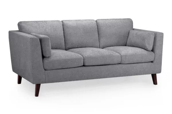 bedworld Aida Grey 3 Seater Sofa