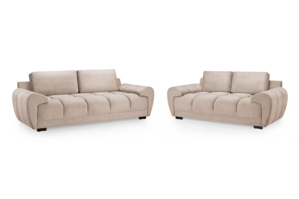 bedworld Azzuro Mocha 3+2 Set Sofa