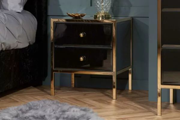 bedworld Birlea Fenwick 2 Drawer Bedside