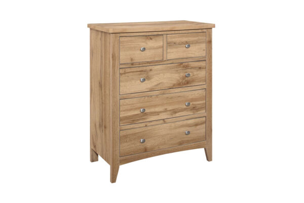 bedworld Birlea Hampstead Oak 3+2 Chest