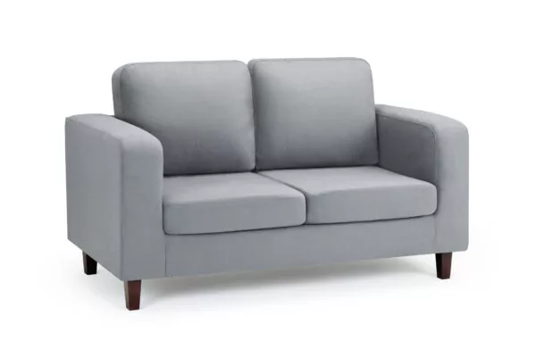 bedworld Box Grey Fabric 2 Seater Sofa