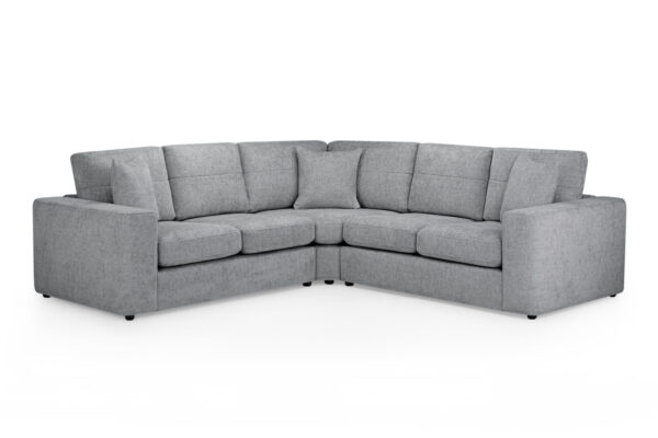 bedworld Chestnut Grey Large Corner Sofa