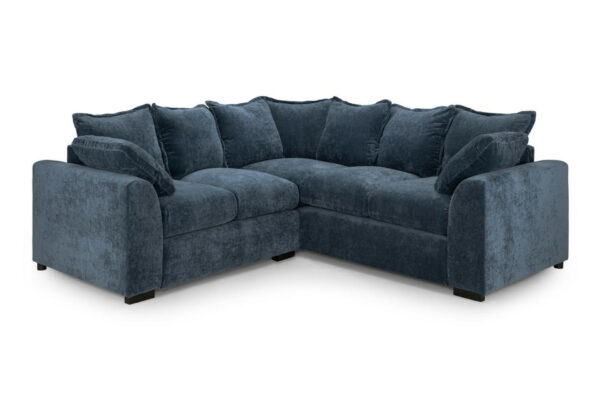 bedworld Colbee Blue Large Corner Sofa