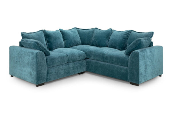 bedworld Colbee Teal Large Corner Sofa