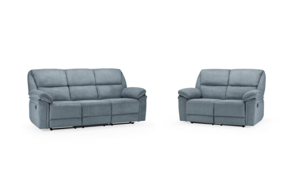 bedworld Elio Grey Recliner 3+2 Set Sofa