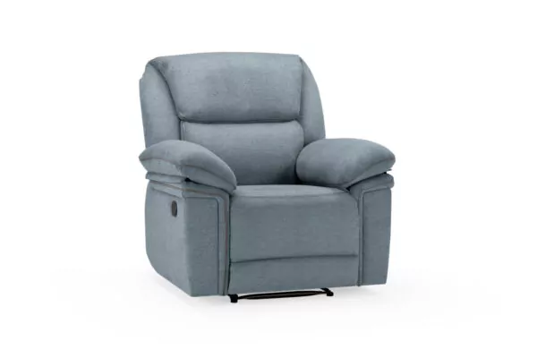 bedworld Elio Grey Recliner Armchair Sofa