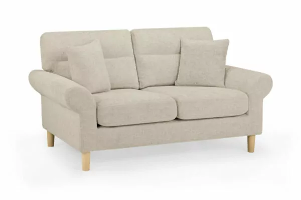 bedworld Florence Beige 2 Seater Sofa
