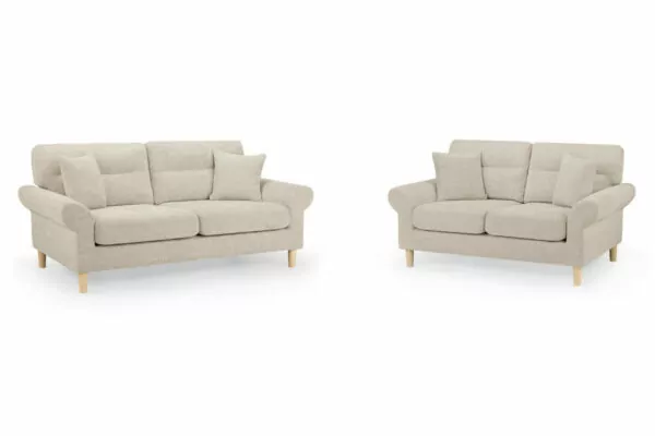 bedworld Florence Beige 3+2 Set Sofa