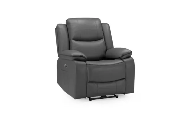 bedworld Harald Grey Recliner Armchair Sofa