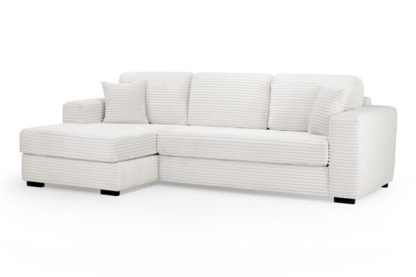 bedworld Harmony Ivory Left Hand Corner Sofa