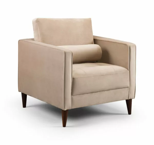 bedworld Harper Plush Beige Armchair Sofa