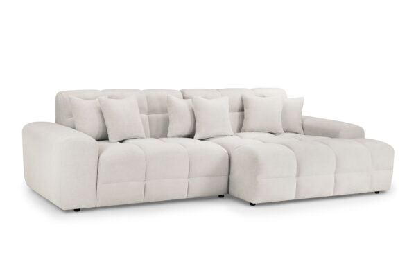 bedworld Jacob Beige Right Hand Corner Sofa