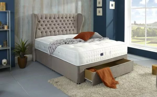 bedworld Joseph Comet Coil Spring Latex Divan Bed