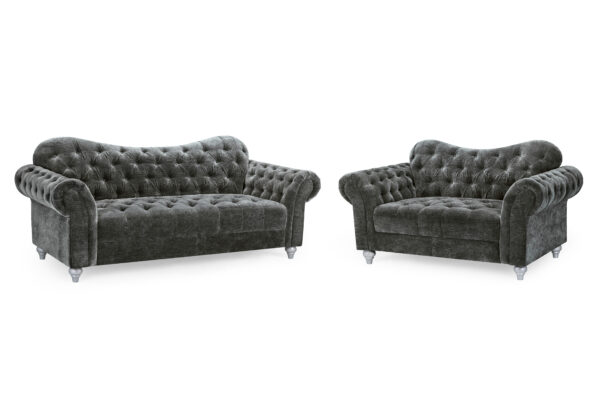 bedworld Jubilee Black 3+2 Set Sofa