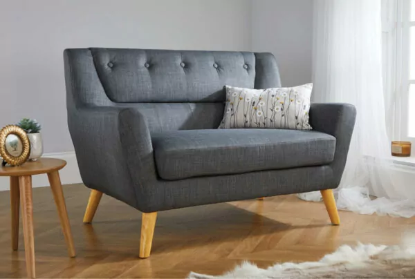 bedworld Lambeth Grey Medium Sofa