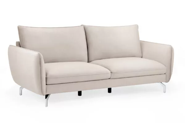 bedworld Lavard Beige 3 Seater Sofa