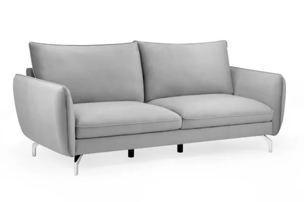 bedworld Lavard Grey 3 Seater Sofa