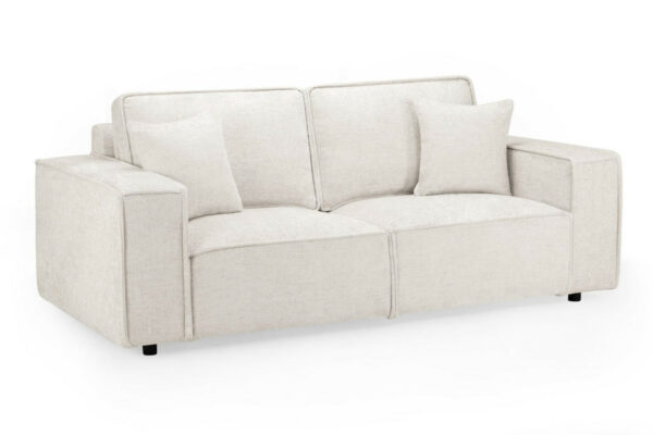 bedworld Mary Beige 3 Seater Sofa
