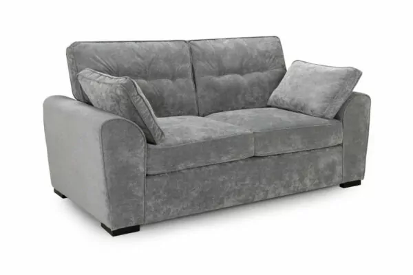 bedworld Maxwell Grey 3 Seater Sofa