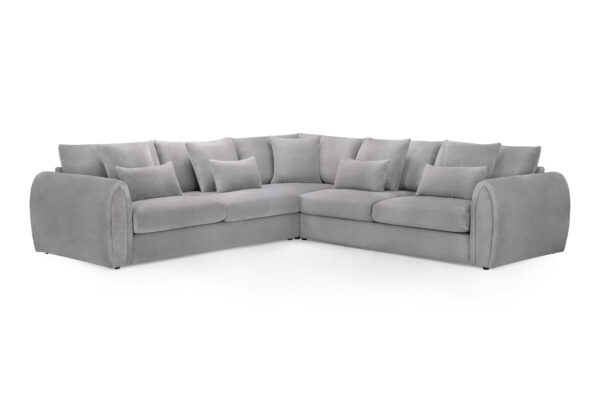 bedworld Mirabel Grey Large Corner Sofa