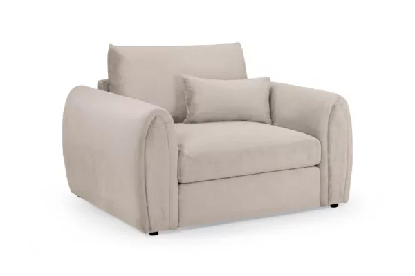 bedworld Mirabel Mocha Armchair Sofa