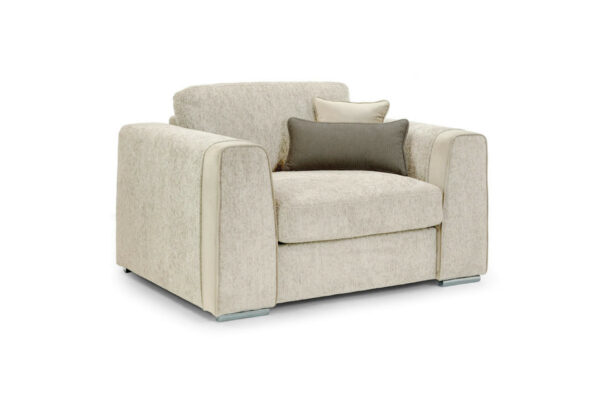 bedworld Naples Beige Armchair Sofa