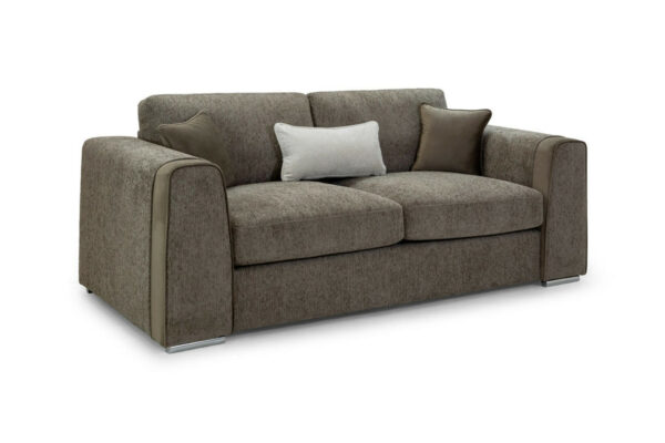 bedworld Naples Mocha 3 Seater Sofa