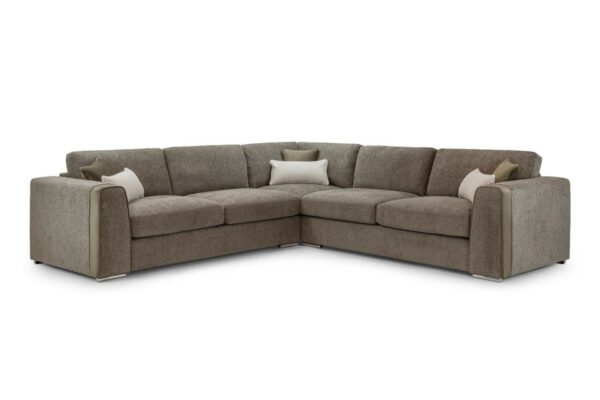 bedworld Naples Mocha Large Corner Sofa
