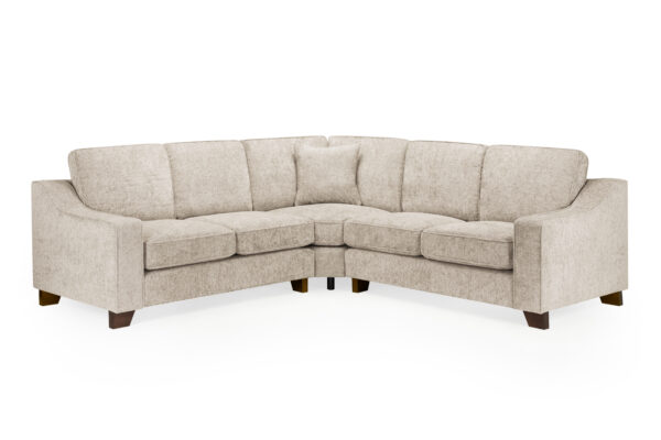 bedworld Nebraska Stone Large Corner Sofa