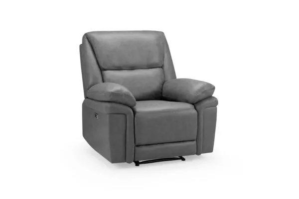 bedworld Oxford Grey Recliner Armchair Sofa