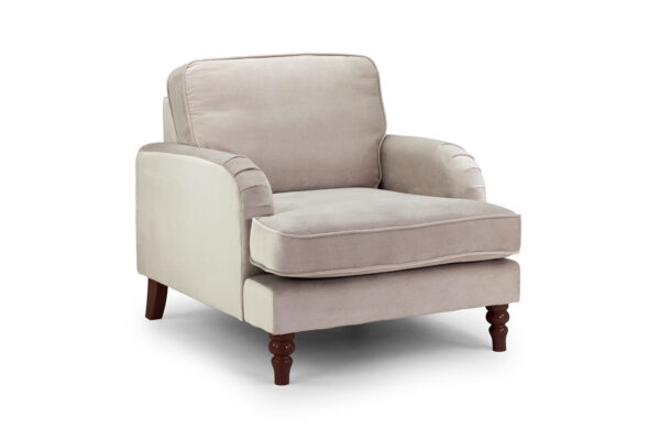 bedworld Rupert Beige Armchair Sofa