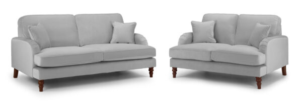 bedworld Rupert Grey 3+2 Set Sofa