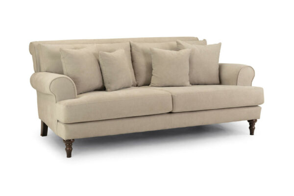 bedworld Summer Beige 3 Seater Sofa