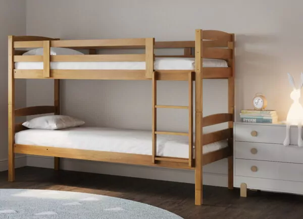 bedworld Tripoli Pine Solid Wood Bunk Bed