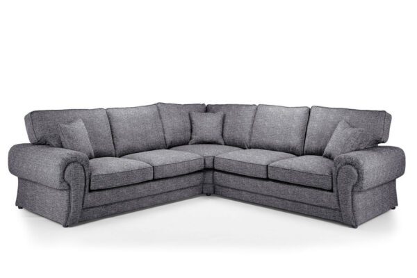bedworld Wilcot Grey Large Corner Sofabed