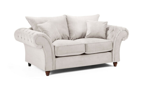 bedworld Windsor Grey 2 Fullback Sofa