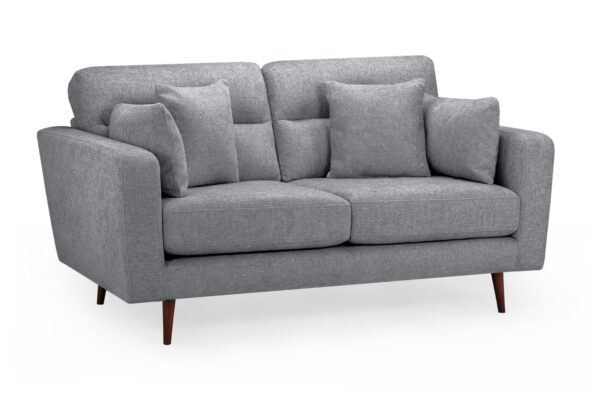 bedworld Zenith Grey 2 Seater Sofa