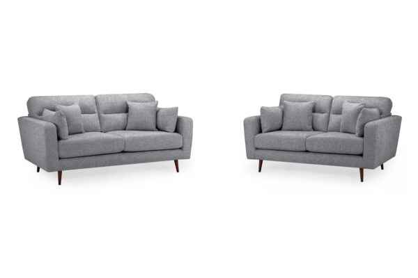 bedworld Zenith Grey 3+2 Set Sofa