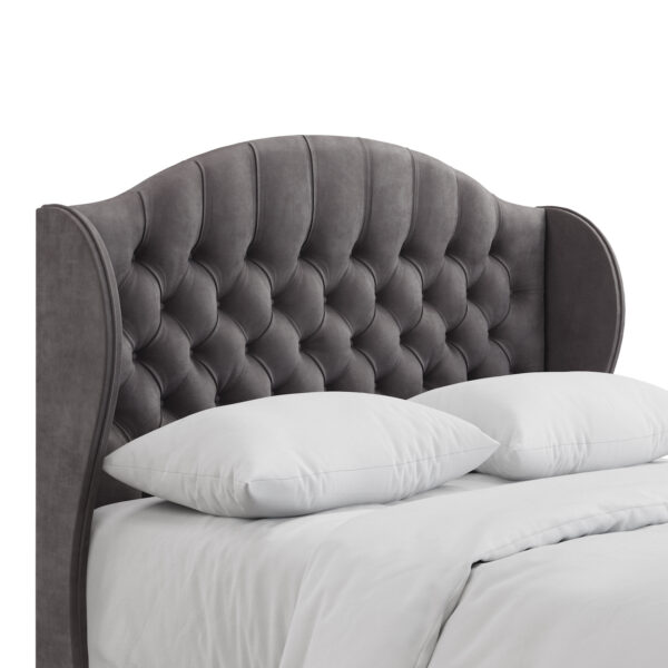 bedworld Belgravia Chesterfield Wing Floor Standing Headboard
