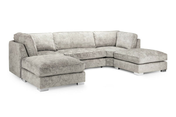 bedworld Bishop Truffle U Shape Corner Fullback Sofa