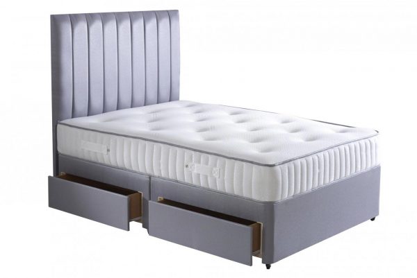 bedworld Buckingham Pocket Series 1000 Memory Divan Bed
