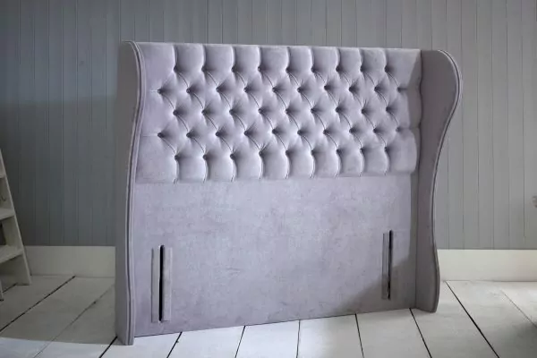 Bedworld Giovana Chesterfield Wing Floor Standing Headboard