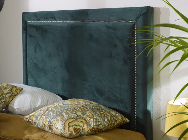 Bedworld Grace Floor Standing Headboard With Copper Studs