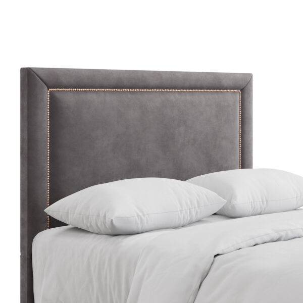 bedworld Grace Floor Standing Headboard With Copper Studs