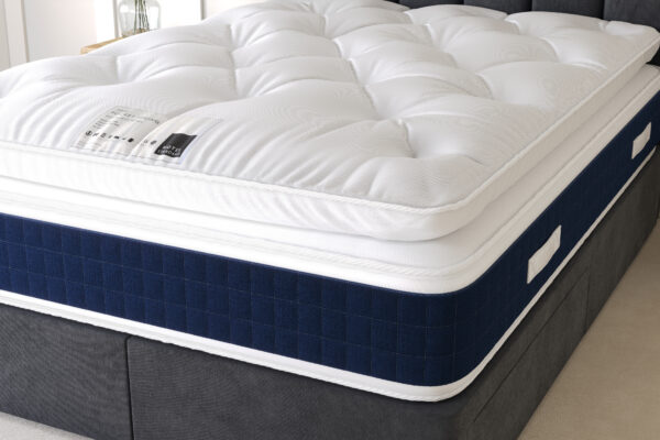 Bedworld Hotel Standard 3000 Pocket Wool Pillowtop Divan Set